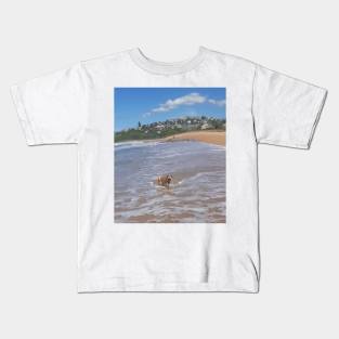 Pug Beach Days Kids T-Shirt